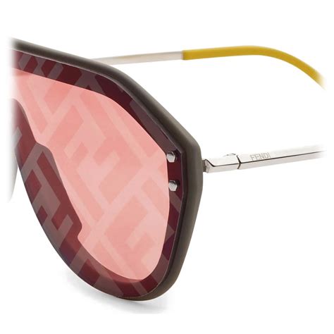fendi sunglasses pink frame